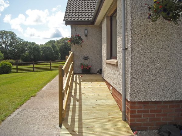 Cost of Hardwood Ramp Installation in Stillwater