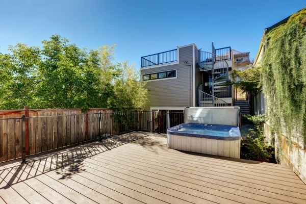 Cost of Hot Tub Deck Installation in Stillwater
