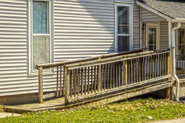 Porch Ramp Construction